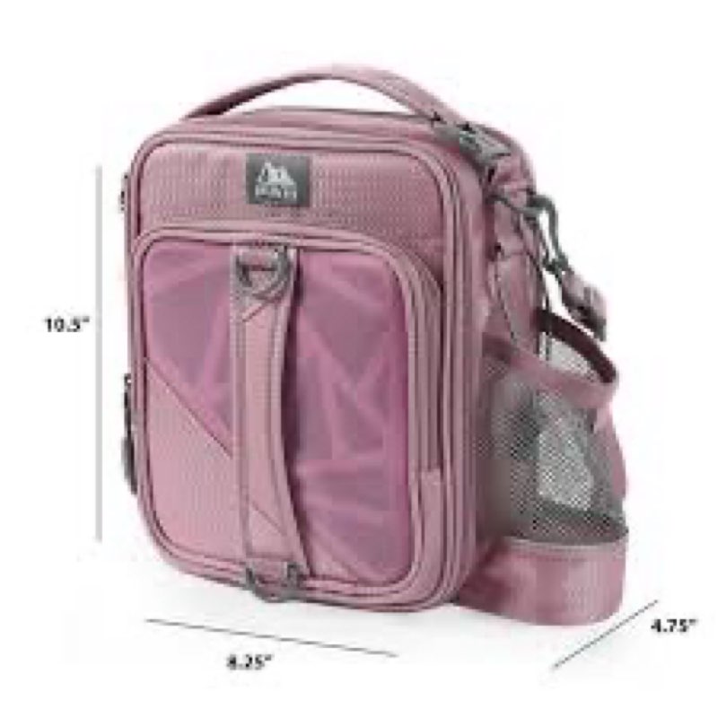 arctic zone pro expandable lunch bag, includes food containers/bottlearctic