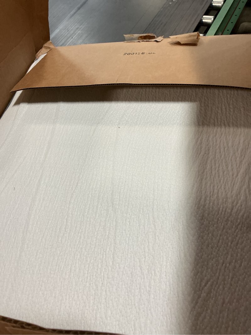 Condition photo showing As Is for sweetnight tri folding mattress - 4-inch single size foldable mattress with a collapsible and washable cover | medium-firm with non-slip design | suitable for rv travel, camping, guest single 4 inch white