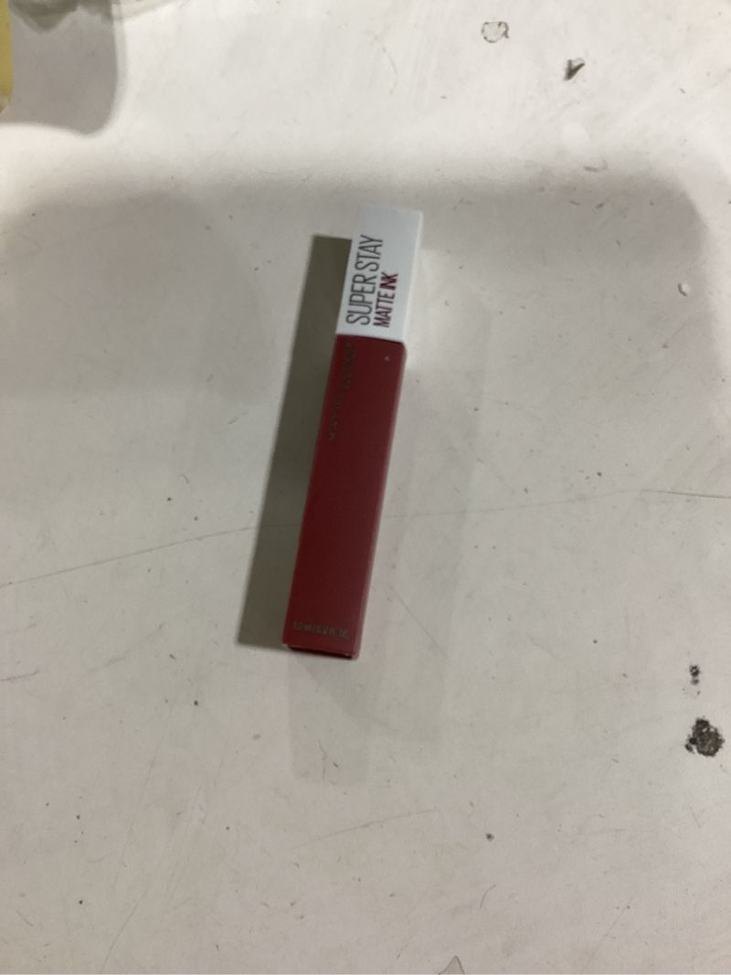 Condition photo showing Good Condition for maybelline super stay matte ink liquid lipstick makeup, long lasting high impact color, up to 16h wear, mover, brown, 1 count, packaging may vary 160 mover 0.17 fl oz (pack of 1)