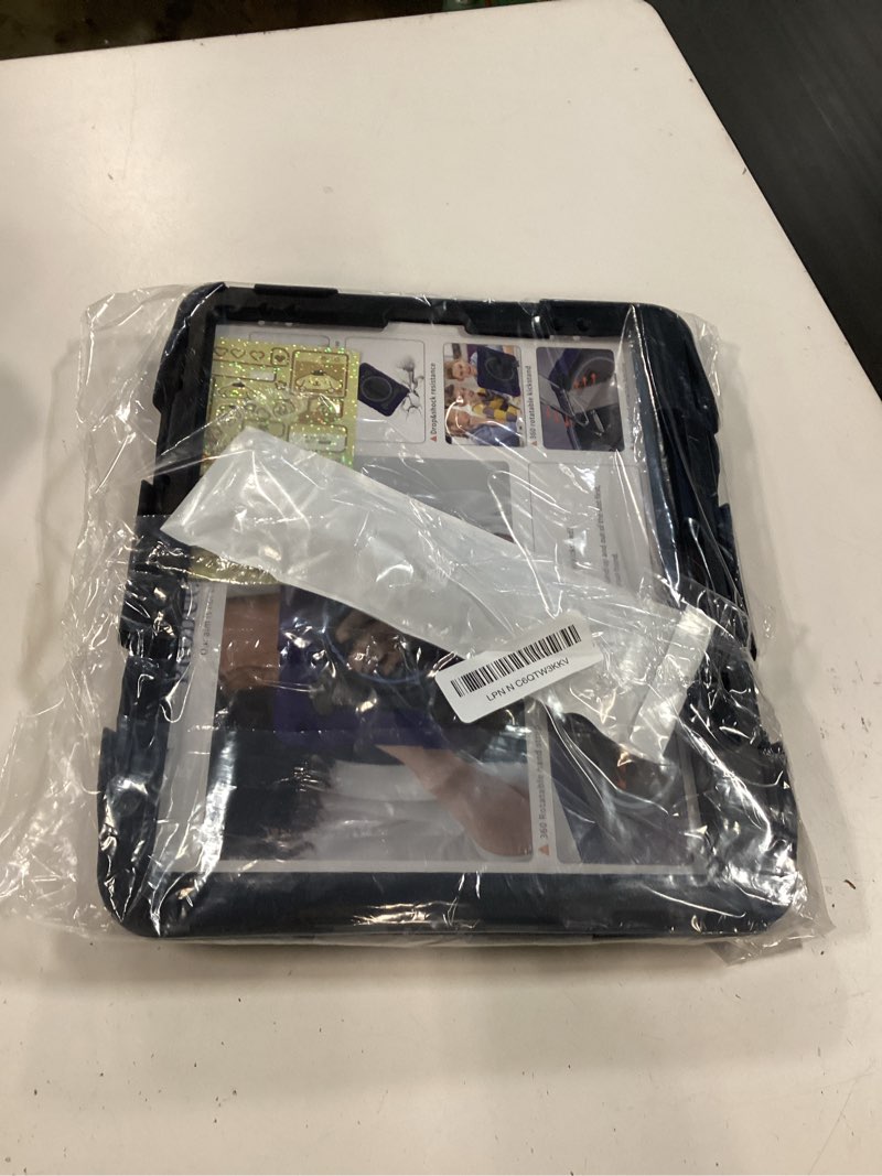 Condition photo showing New/Like New for for ipad pro 12.9 inch case (6th/5th/4th/3rd gen),not fit ipad 12.9 2nd/1st gen with screen protector for kids with 360 kickstand hand strap pencil holder [15ft drop protection] black ipad pro 12.9 case 6th/5th/4th/3rd gen