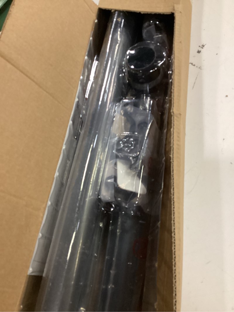 Condition photo showing Good Condition for vailge room divider tension rods, premium curtain tension rods,122-150 inch,no drilling, adjustable large window stall tension pole-black 122-150 inch black