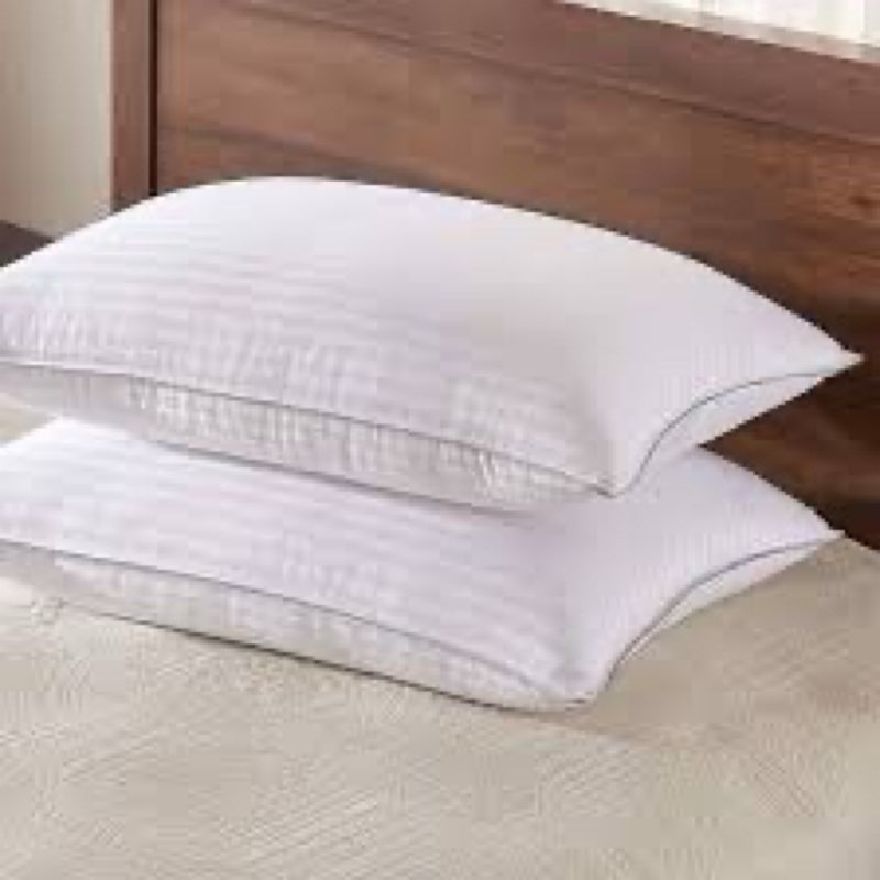 Basic Beyond Hotel Collection Bed Pillows for Sleeping - King Size Pillows Set of 4, 20x36, White