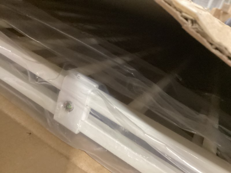 Condition photo showing Good Condition for babelio baby gate for stairs & doorways, 26-43" w 34" h extra tall| no bottom bar| easy installation| one-handed operation| auto-close| hardware mount (drill needed) safety dog/pet gate indoor (white) white - b17 34" h, 26-43" w-standard