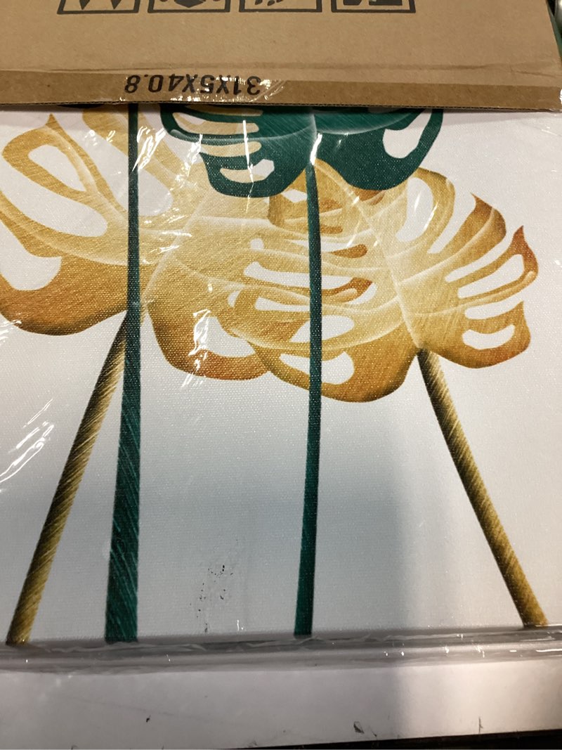 Condition photo showing New/Like New for dzrwubhs framed wall art - abstract decor for bedroom, living room, kitchen & office - 3 piece set