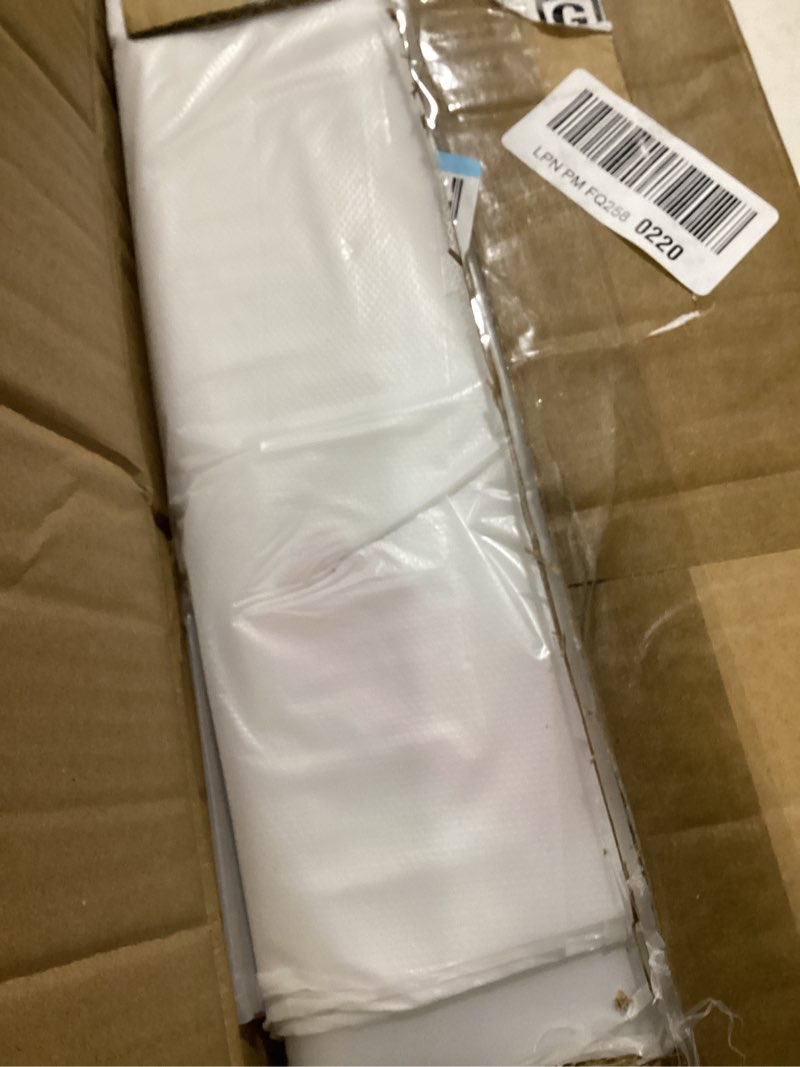 Condition photo showing Good Condition for vevor greenhouse plastic sheeting 8 x 25 ft, 6 mil thickness uv resistant clear polyethylene film, hoop green house cover for farms, agriculture, garden