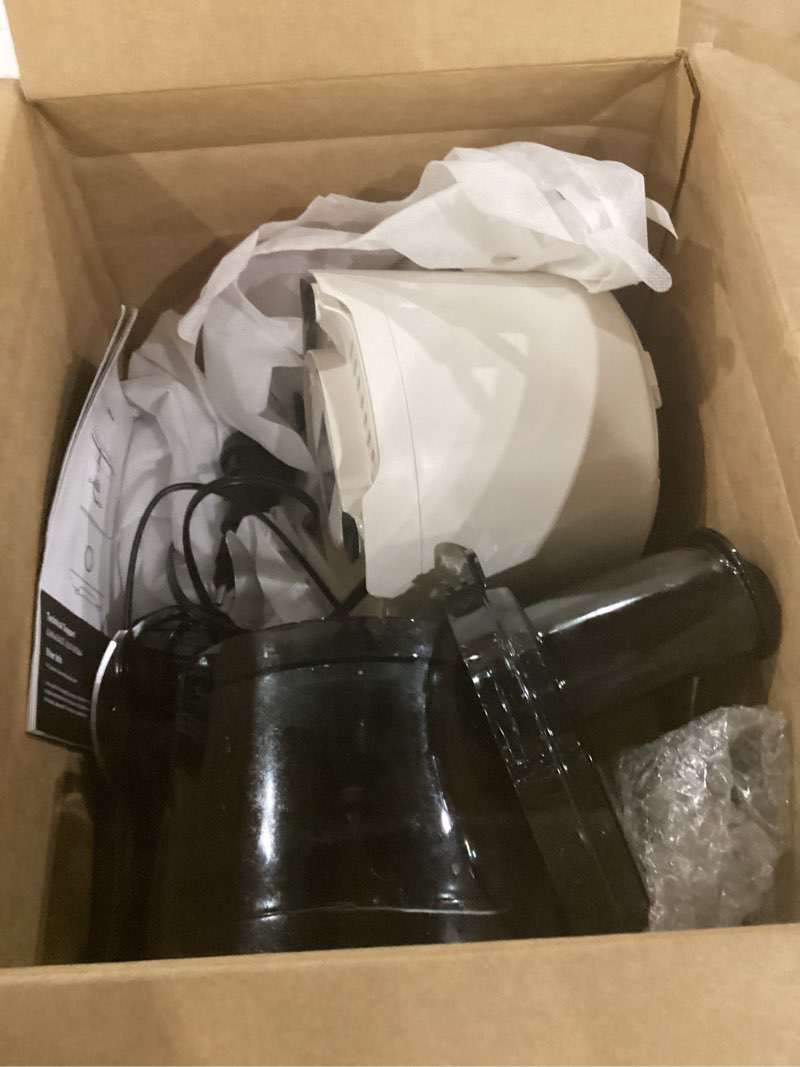 Condition photo showing Good Condition for not tested**** olixis food processor 10.5 cups, 600w powerful food processors with 5 blades, dishwasher safe meat grinder for slicing, shredding, chopping, kneading, for meat, vegetables, fruit, dough white 2.6qt*