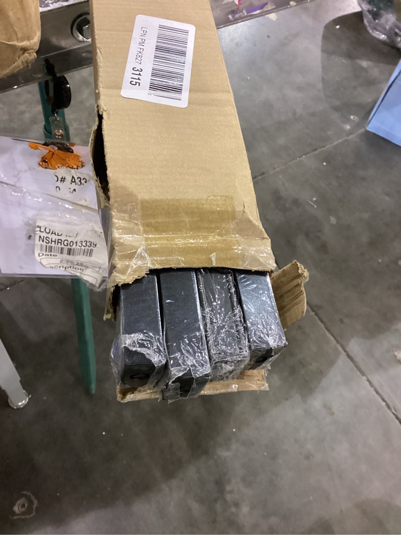 Condition photo showing New/Like New for VANoopee 16FT H Track Lighting System - Black Rail Kit With End Caps & Live End Feed Connector - Compatible With Single Circuit 120V H Style Track Heads