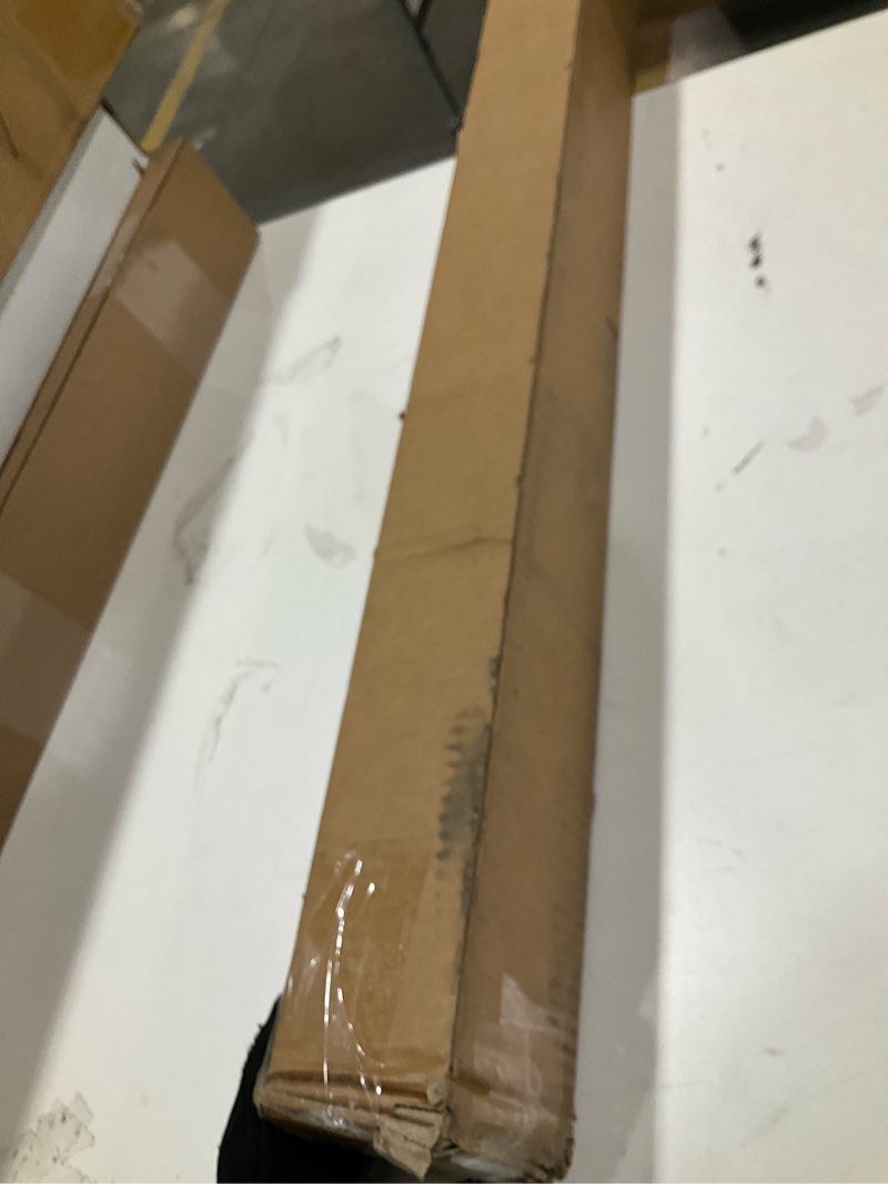 Condition photo showing As Is for LazBlinds No-Drill Cordless Zebra Blinds - Dual Layer Light Filtering & Room Darkening, Free-Stop Lift, Easy Install, Day & Night Privacy with Valance for Window 35" W x 72" H, White 35"W x 72"H White