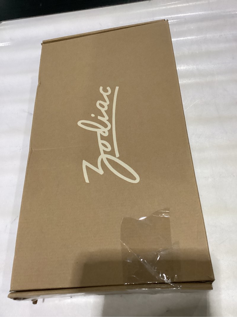 Condition photo showing New/Like New for ZODIAC Women's, Riona Block Heel Tall Boot 8.5 Cognac Brown