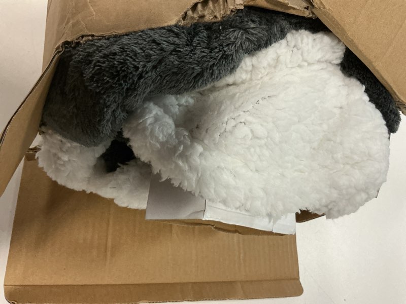 Condition photo showing Good Condition for Heated Blanket Electric Blanket Full Size 72''x84'' with 9 Heating Levels, 1-10 Hour Auto Shut Off, Machine Washable, Flannel & Sherpa Soft Warming Blanket for Couch, Bed, Office - Dark Grey Dark Grey 72''x84''(Full) 1PCS 
