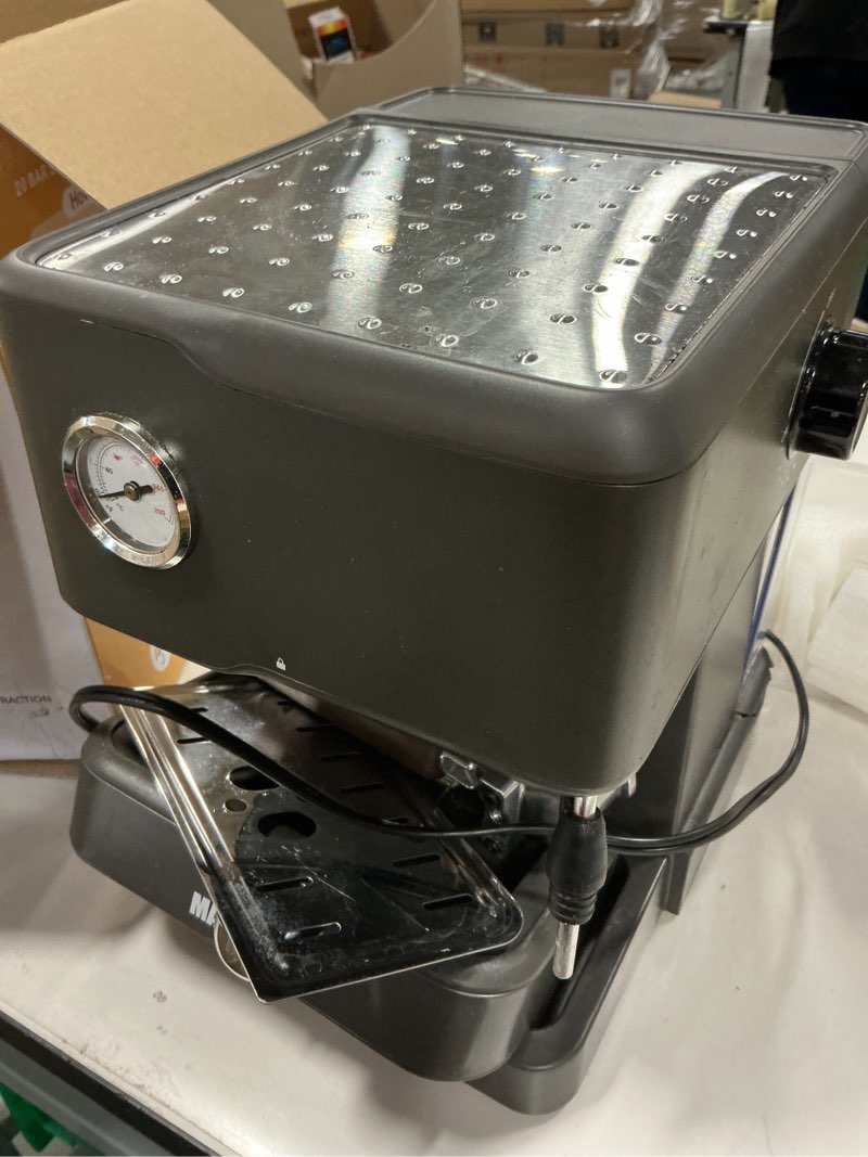 Condition photo showing As Is for MAttinata Espresso Machine 20 Bar, Espresso Coffee Maker with Professional Milk Frother Steam Wand f