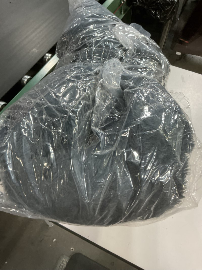 Condition photo showing As Is for PetJett Calming Dog Bed Medium Size Dog - 30'' Donut Bed, Anti-Slip & Washable Super Soft Fluffy Plush Round Bed, Anti-Anxiety Premium Comfort Pet Bed, Fits Dogs up to 45 lbs - Dark Grey Dark Gray Medium - 30”L x 30”W x 8”Th