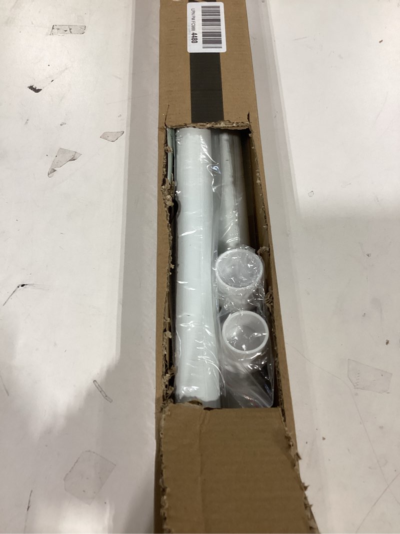 Tension Curtain Rod By EZFurni,123-160 Inches, Heavy Duty Tension Rod,Adjustable Curtain Rods No Dri