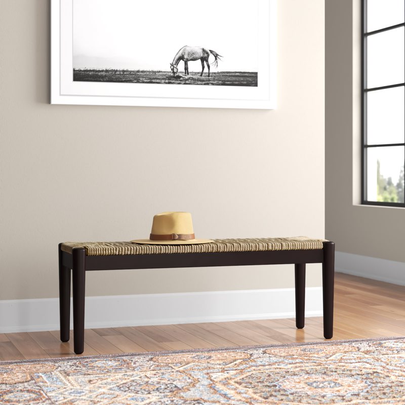  Lark Manor™ Arminia Wood Bench & Reviews