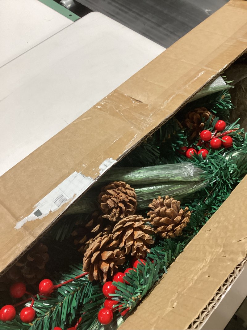 Condition photo showing Good Condition for 2 Pack Christmas Tree,3FT Artificial Christmas Entrance Tree with Ornaments and Lights Battery Oprated,Mini Xmas Trees for Front Door,Pathway, Tabletop, Entryway, Entrance Christmas Decorations