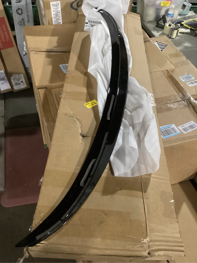Condition photo showing Good Condition for gloss black rear trunk lip spoiler wing fit for compatible with bmw 4 series f36 gran coupe 420i 430i 440i 2015-2020 accessories