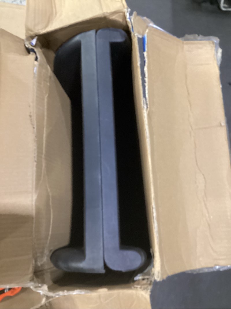 Condition photo showing As Is for trixie folding dog ramp with non-slip surfaces - pet ramp for large cars and suvs - foldable, easy to store and clean - in black bi-fold ramp