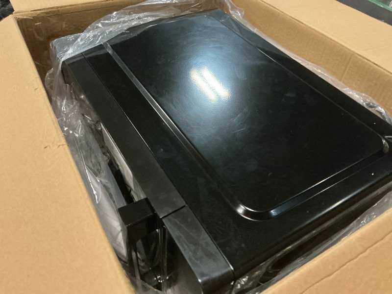 Condition photo showing Good Condition for Chefman Countertop Microwave Oven 0.7 Cu. Ft., 700 Watts with 10 Power Levels, 6 Cooking Presets with One-Touch Express Cook, Eco Mode, Child Safety Lock, & Mute Button - Black