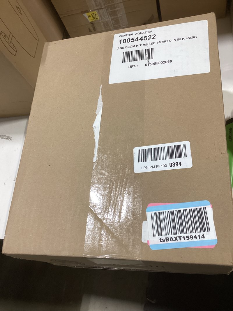 Condition photo showing Good Condition for Aqueon LED MiniBow Small Aquarium Fish Tank Kit with SmartClean Technology, Black, 2.5 Gallon 2.5 Gallon Black