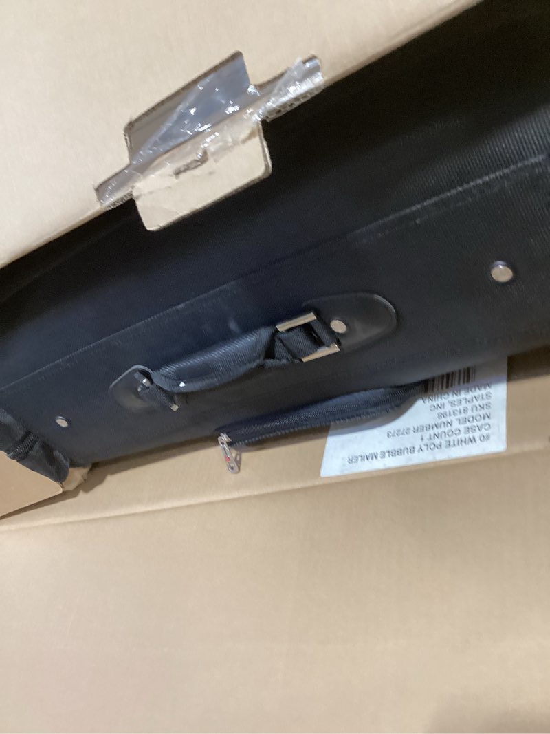 Condition photo showing As Is for SwissGear 7895 Premium Rolling Garment Bag, Bonus Hanging Feature, Men's and Women's, 24-Inch Luggage - Black 24 inch Rolling Black