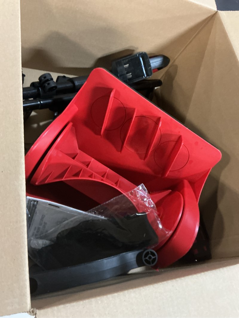 Condition photo showing Good Condition for MZK Cordless Snow Shovel, 20V 13-Inch Battery Powered Snow Thrower, Battery Snow Blower with Directional Plate & Adjustable Front Handle(4.0Ah Li-ion Battery & Fast Charger Included)