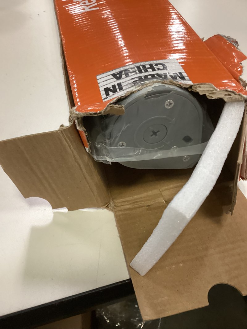 Condition photo showing New/Like New for Retractable Baby Gates, Mesh Dog Gate for Doorways, 33.6" Tall, Expands to 55" Wide,Pet Safety Essential Fit for Baseboards, Wide Toddlers Gates for Hallways, Indoor & Outdoor,Grey 55" Wide Gray