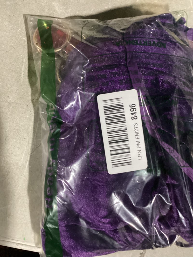 Condition photo showing Good Condition for 3 PCS Halloween Cosplay Costume Set Include Velvet Cloak Waist Belt Sticker for Women Anime Dress Up Medium