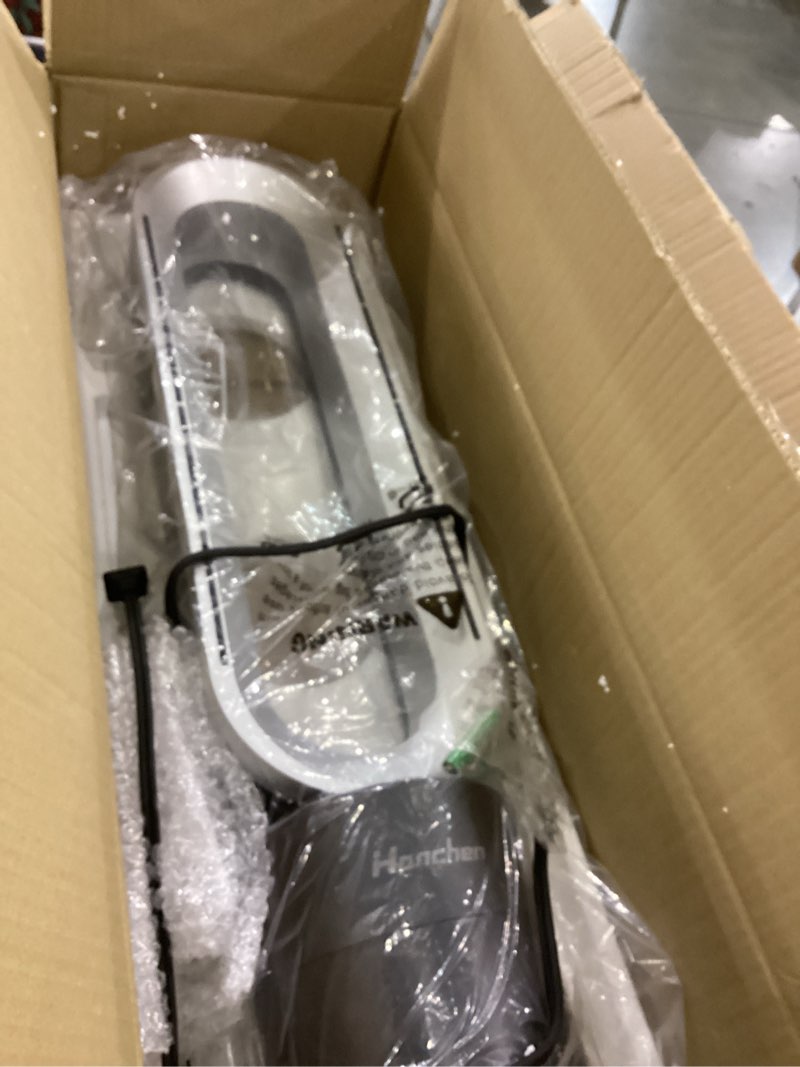 Condition photo showing Good Condition for Dual-Tech Bladeless Tower Fan, Ultra-Quiet DC Motor, 2-in-1 Cooling, Heating | UL Listed PTC Ceramic Fast Heat, Auto Shutoff, Sturdy Base, Cooler and Heater Floor Fan Combo for Indoor Use, Large Room Black Silver