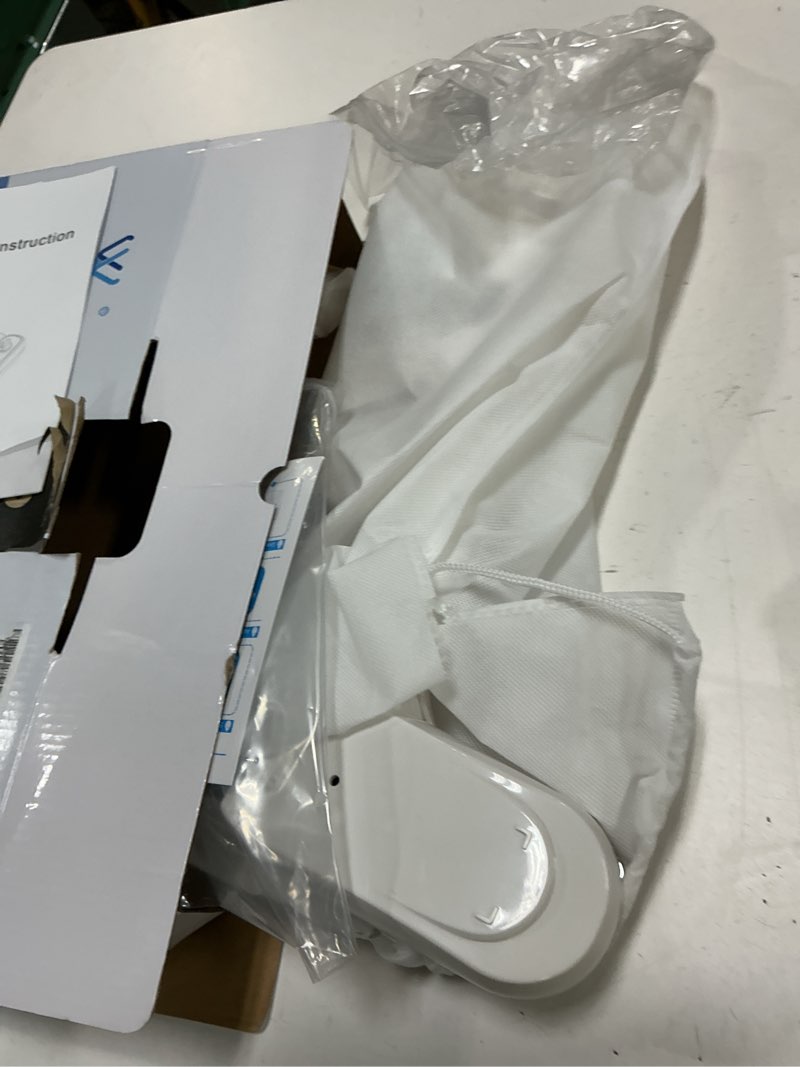 Condition photo showing As Is for bidet attachment for toilet warm water left - hot and cold self-cleaning, dual nozzle, non-electric bidet attachment for toilet seat, adjustable water pressure, rear and feminine wash, lever control left hot and cold