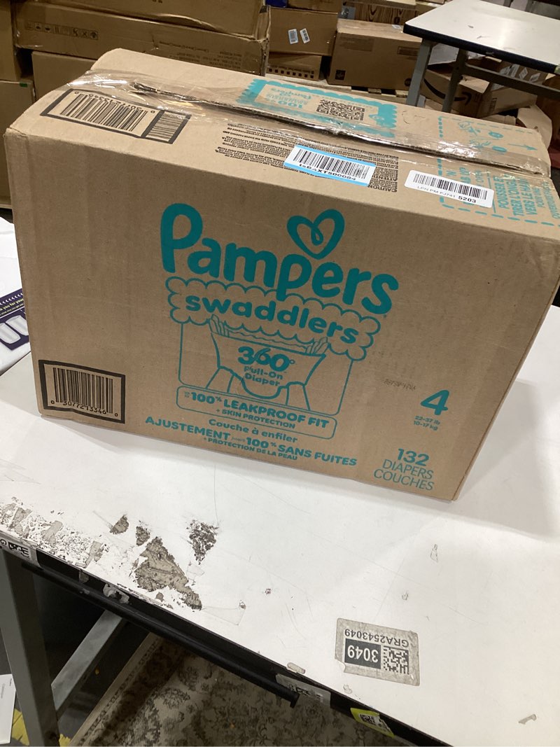 Condition photo showing New/Like New for Pampers swaddlers 360 pull on diaper 132 diapers