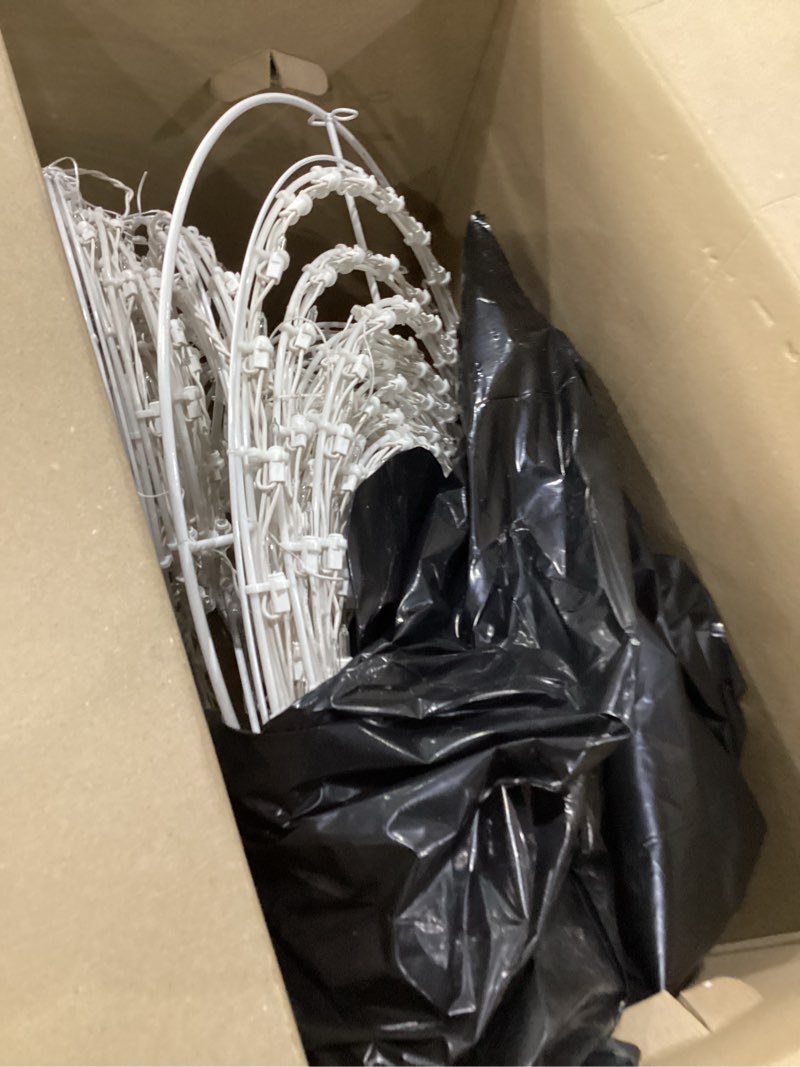 Condition photo showing New/Like New for Set of 3 Spiral Outdoor Lighted Christmas Tree, 3/4/6 Feet Christmas Lights with 7" Star Topper, UL Certification Collapsible Spiraling Tree Light Kit for Xmas Patio Wedding Decoration, Warm White