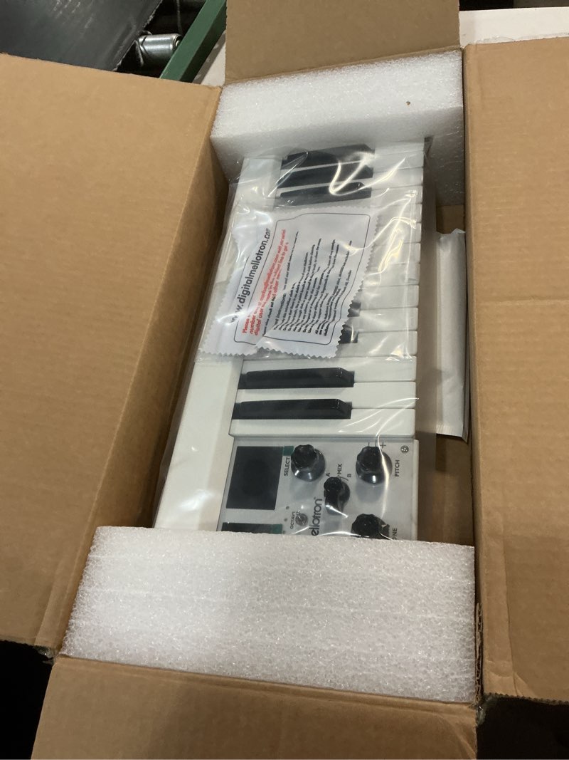 Condition photo showing New/Like New for mellotron micro digital synthesizer