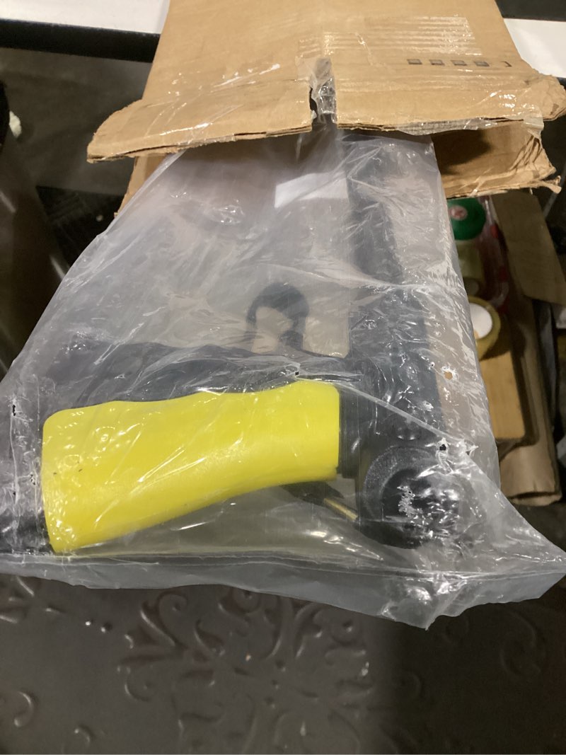 Condition photo showing As Is for 59 inch extra long grabber reacher tool?pick up stick for seniors with strong grip magnetic?360°rotating anti-slip jaw 4" wide claw opening,hand grabber for reaching (yellow, 59inch) yellow 59 inch