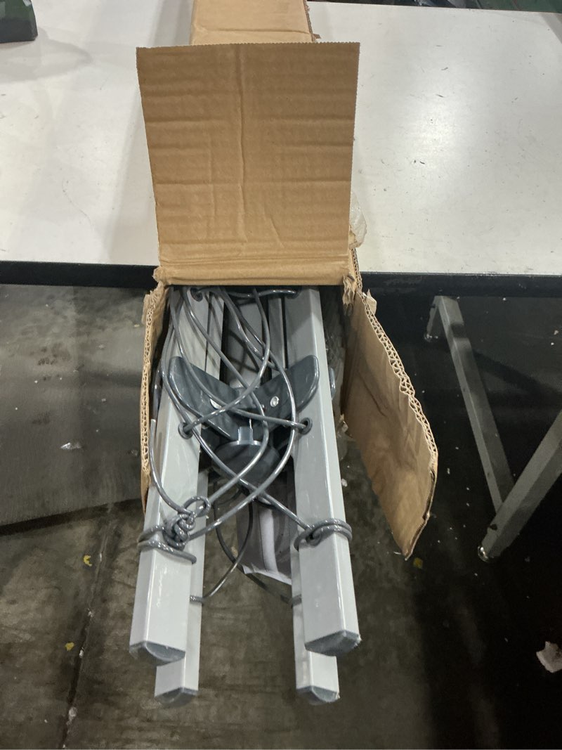 Condition photo showing Good Condition for js hanger collapsible 4-arm rotary outdoor umbrella drying rack metal clothes dryer clothesline with 131ft drying space 131ft (4-arm)