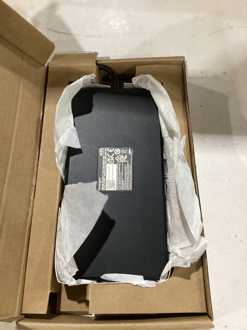 Condition photo showing Good Condition for kensington uh1510p 11-in-1 usb-c triple video hub, triple 4k at 60hz, 85w pd, compatible with macbook m1/m2/m3/m4, dell, hp, and lenovo laptops (k34040ww) black