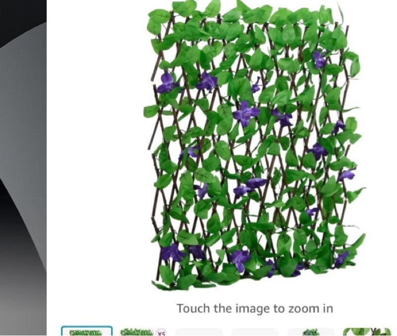 vidaXL Artificial Ivy Trellis Expandable 5 pcs Green 70.9x27.6