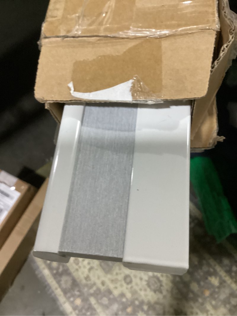 Condition photo showing Good Condition for LazBlinds Cordless Cellular Shades, Blackout Privacy Honeycomb Shades for Home, Thermal Insulation Noise Reduction Blinds for Windows, 42'' W x 48'' H, White Blackout-white 42'' W x 48'' H