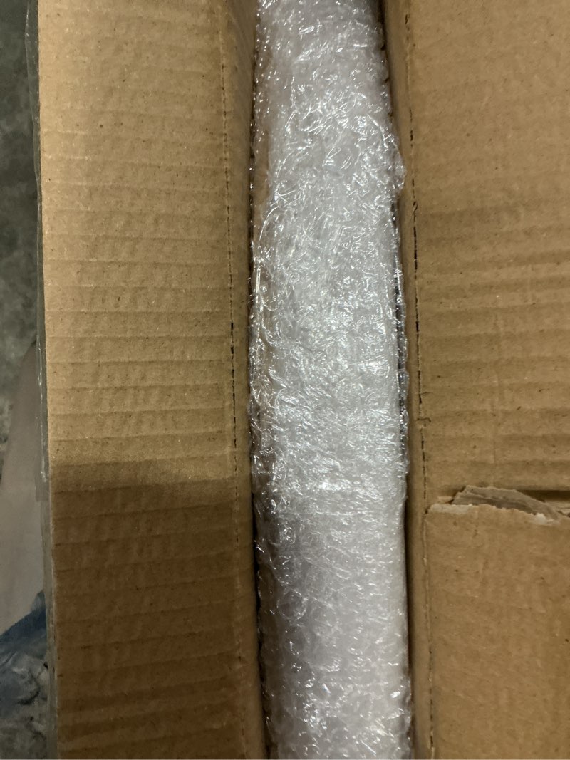 Condition photo showing New/Like New for Round Ottoman Table Tray Round-24 - Rustic Wooden Serving Tray for Farmhouse Decorative Oversized Coffee Table Trays Living Room Kitchen Counter Breakfast Nature 24" Nature