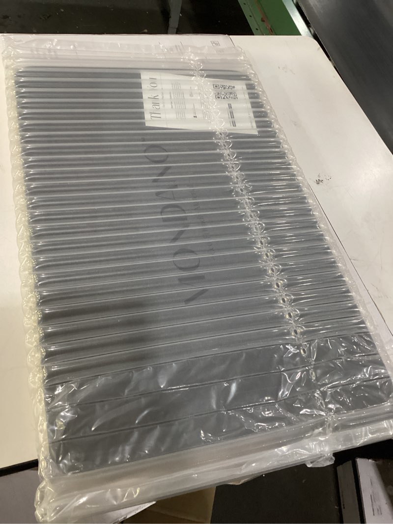 Condition photo showing New/Like New for Mondano Stone Bath Mat, Diatomaceous Earth Shower Mat Non Slip Bathroom Mat Quick Dry Stone Mat, Stone Dish Drying Mat, Stone Bath Mats for Bathroom, Diatomaceous Earth Bath Mat (Graphite Grey)