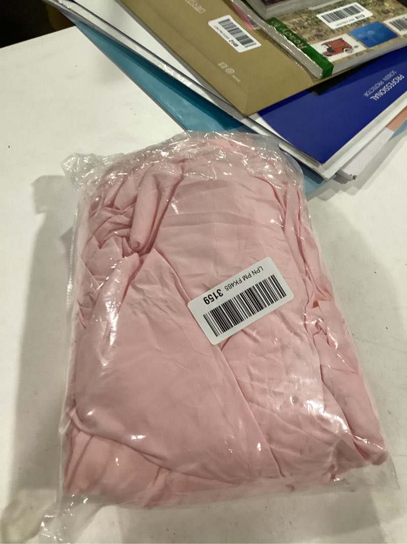 Condition photo showing Good Condition for Breling Kids Air Mattress Fitted Sheets Compatible with Intex Cozy Kidz (Sheet Only) Toddler Inflatable Mattress Sheets for Kids Sleepover Party Travel Camping Airbed(Pink,6 Pcs) 1 Pink