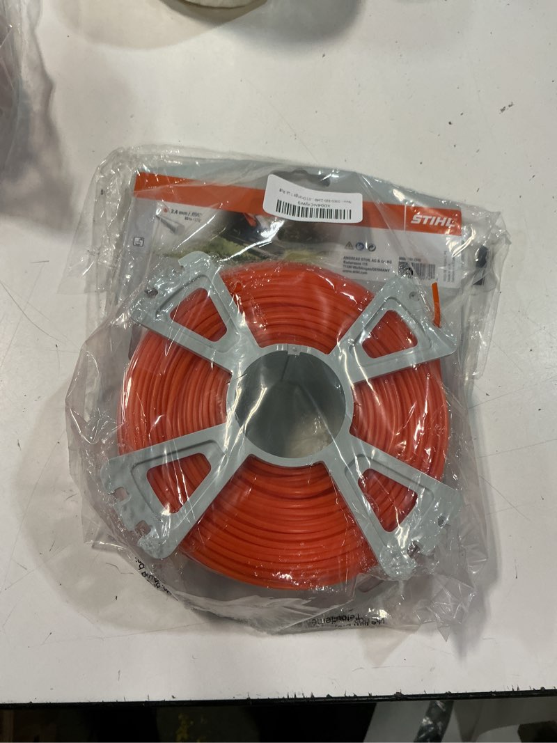 Condition photo showing New/Like New for 0000-930-2340 trimmer line .095" (280') orange 1 lb roll