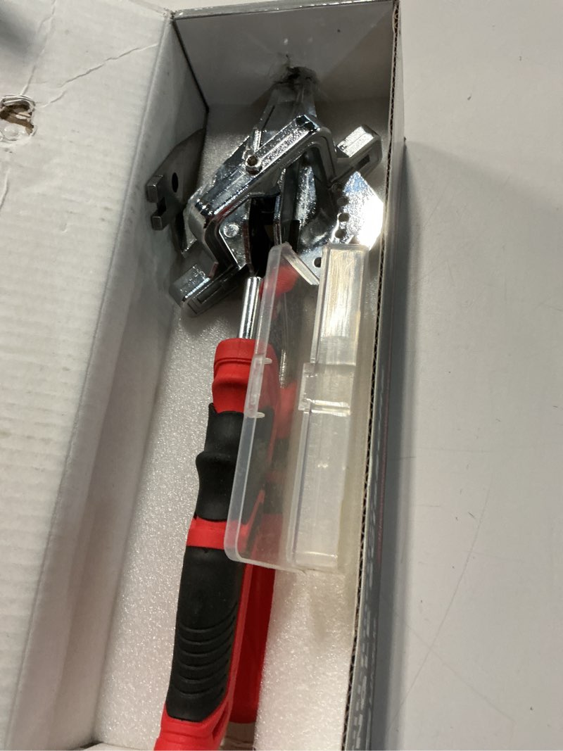 Condition photo showing Good Condition for miter shears multi-angle trim cutter 45°-135°, quarter round cutting tool – sk5 blade & extra replacement for molding, wood, plastic & pvc