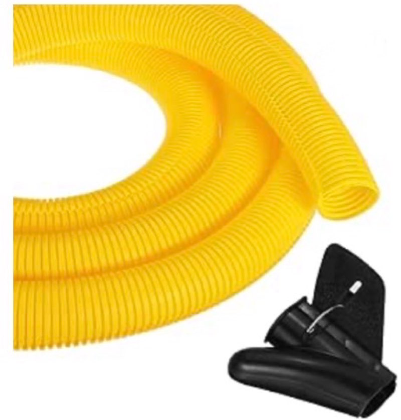 MECCANIXITY 2 Inch 6.6ft Split Wire Loom Tubing, Flexible Cord Protectors with Installation Tool Cable Management Sleeve Conduits Cover for Office Home Electrical Automotive Wires, yellow 2 Inch 6.6ft