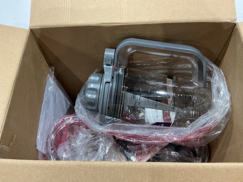 Condition photo showing Good Condition for ninja ss151 twisti blender duo, high-speed 1600 wp smoothie maker & nutrient extractor* 5 functions smoothie, spreads & more, smarttorque, 34-oz. pitcher & (2) to-go cups, gray 1400 peak watts