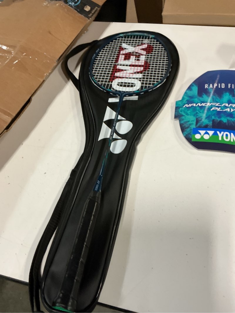 Condition photo showing Good Condition for Yonex NanoFlare 800 Play Badminton Racquet (Deep Green) (4UG5) (Factory Pre-Strung)