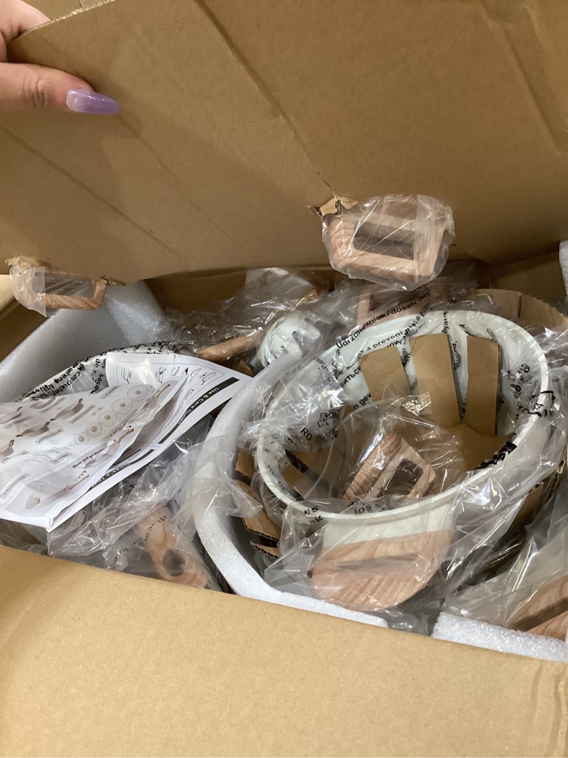 Condition photo showing Good Condition for 25pcs pots and pans set non stick ceramic cookware set, healthy non toxic kitchen cookware with mini egg pan, large capacity, induction compatible, pfas/ptfe/pfoa/pfos free, cream white