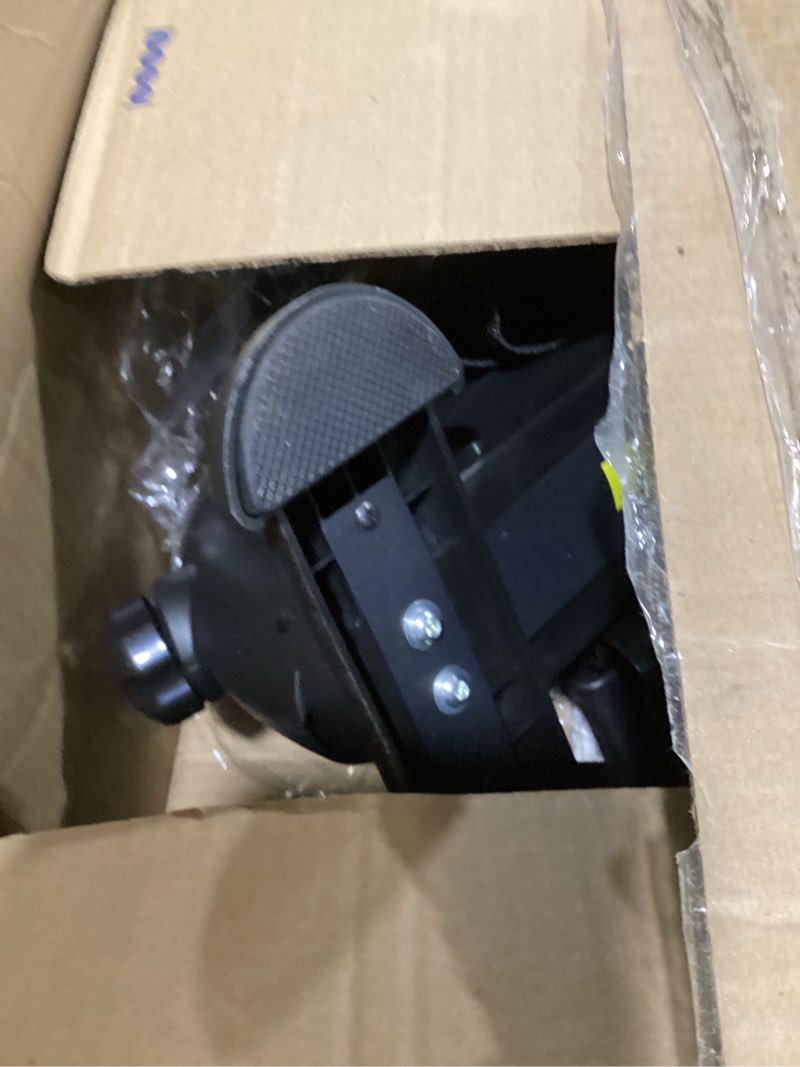 Condition photo showing Good Condition for mini exercise bike, under desk bike pedal exerciser portable foot cycle arm & leg peddler machine with lcd screen displays (fbm black)