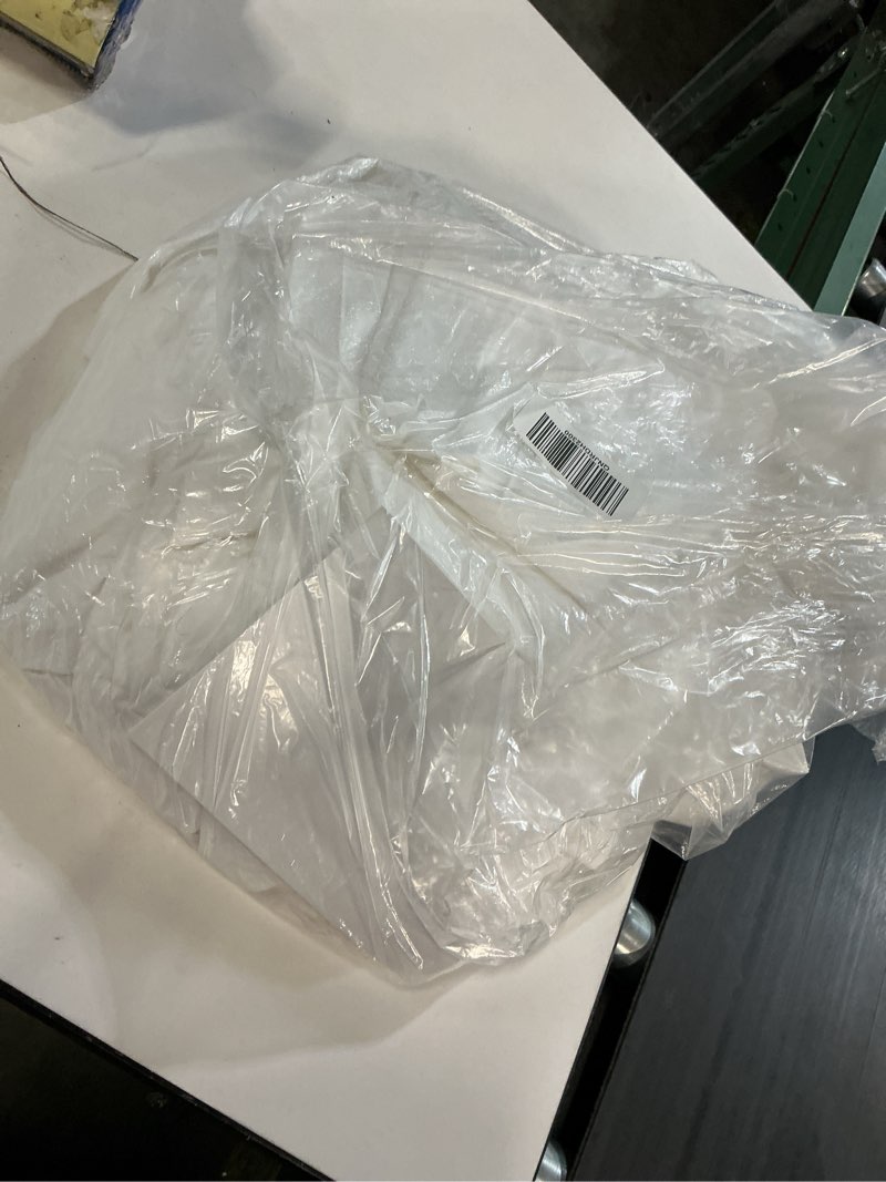 Condition photo showing Good Condition for classic organic percale duvet cover, king/cal king, white
