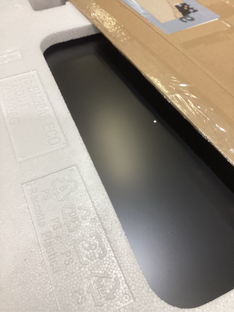 Condition photo showing As Is for amazon basics 24 inch gaming monitor, fhd 1080p, 165hz, 1ms response time, ips display, adaptive sync, vesa compatible, black 165hz 23.8 inch viewable