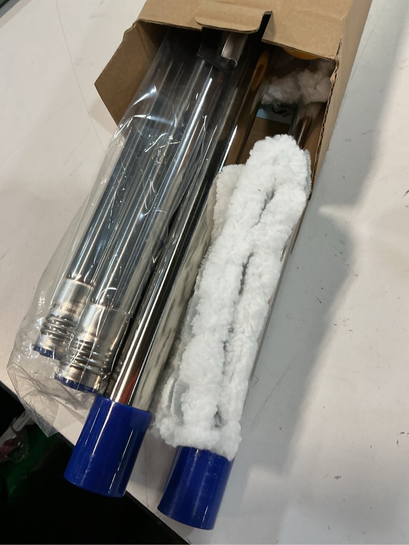 Condition photo showing As Is for ittaho 86  window squeegee cleaner  2 in 1 glass cleaning tool kit  shower squeegee
